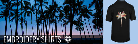 Men&#39;s Hawaiian &amp; Casual Embroidery Shirts