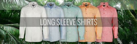 Men&#39;s Long Sleeve Casual &amp; Tropical Shirts