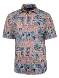 Men's Hawaiian Print Stretch Shirt - Hammocks