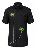 Men's Modal Embroidery Shirt - Palmas