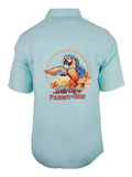 Men's Modal Embroidery Shirt - Parrot-Dise