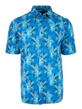 Men's Hawaiian Cotton Print Shirt - Windy Palms