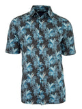 Men's Hawaiian Cotton Print Shirt - Windy Palms