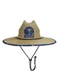 Flamingo Martini Straw Hat