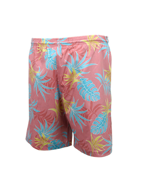 Men's Print Swim Trunk - Birds of Paradise