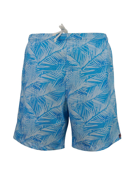 Men's Print Swim Trunk - Palm Mix