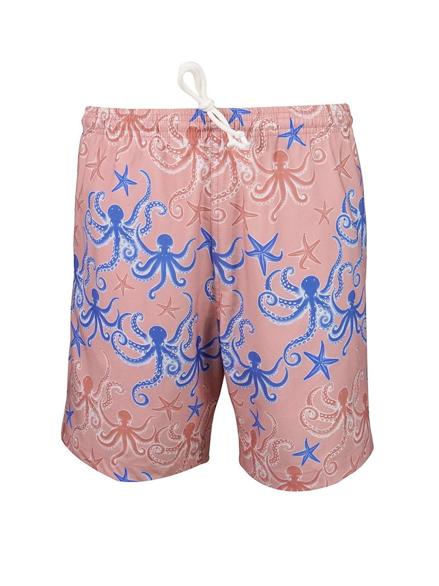 Men's Print Swim Trunk - Octopus Life | Weekender Sportswear