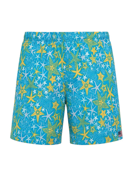 Men's Print Swim Trunk - Star Struck