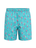 Men's Print Swim Trunk - Flamingo Weave