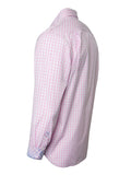 Men's Gingham Style Shirt -  Long Sleeve
