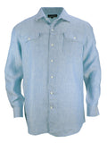 Men's Martinique Linen Shirt -  Long Sleeve