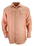 Men's Martinique Linen Shirt -  Long Sleeve
