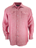 Men's Martinique Linen Shirt -  Long Sleeve
