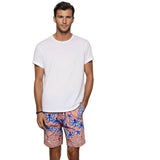 Men's Print Swim Trunk - Octopus Life