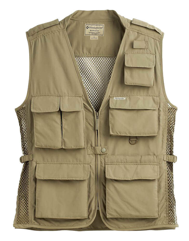 Utility Vest Jacket Lightweight Travel Vest Fishing Vest Men