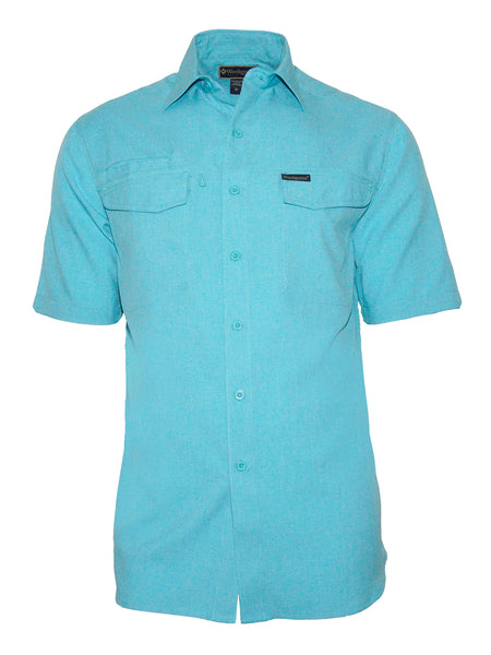 Men's Travel Shirt - Globe Trotter S/S