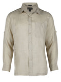 Men's Linen Shirt - Caribe Long Sleeve