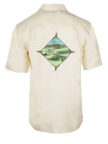 Men's Hawaiian Embroidery Shirt - Casa De Campo