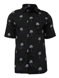 Men's Hawaiian Cotton Print Shirt - Palm Harbor