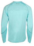 Men's Rashguard Swim Shirt - Aqua Solar Loose Fit Long Sleeve