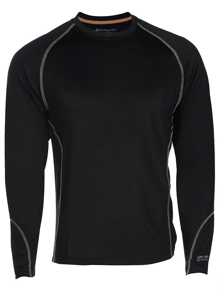 Men's Aqua Solar Long Sleeve Loose Fit Swim Shirt|Weekender Sportswear