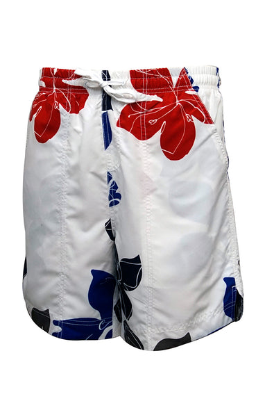 Men's Print Swim Trunk - Maui Hibiscus