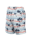 Men's Print Swim Trunk - Palm Breeze